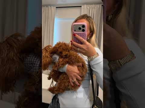 It’s so FLUFFY 🥹🐶🐶💕💕🫶🏼🫶🏼 #fyp #viral #momanddaughter #grwm #ootd