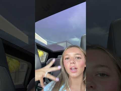 Where did the cyber truck take us!? 😂🫶🏼💕✨ #fyp #viral #momanddaughter #grwm #funny