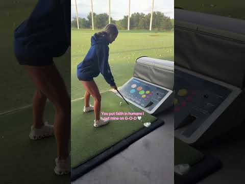 Okay ell with the golf swing 💕🫶🏼✨ #fyp #viral #daughter #momanddaughter #ootd #hair #grwm