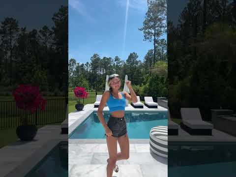 Pool day ☀️💕🌴 #UV #fyp #viral #tiktok #ootd #grwm #preppy #momandaughter #mom #daughter #teen