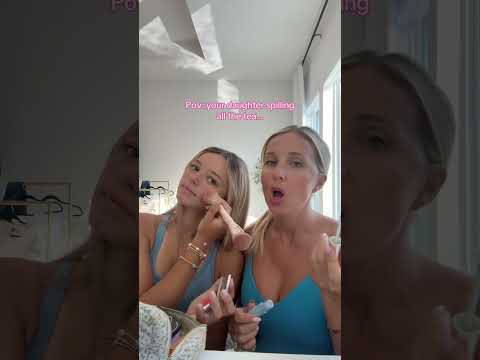 Mom & daughter life 💕🫶🏼😂 #fyp #viral #momanddaughter #preppy #ootd #daughter #teen #makeup