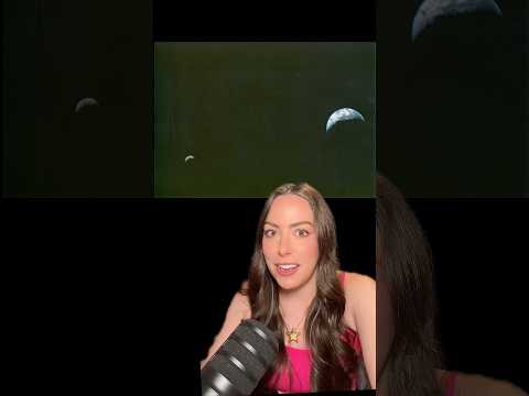 Earth and moon in the same frame from voyager 1 spacecraft #space #astronomy #nasa #shorts