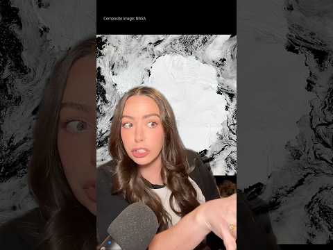 Antarctic volcano Mount Erebus has a lava lake, caves, and ice towers #space #earth #science #shorts