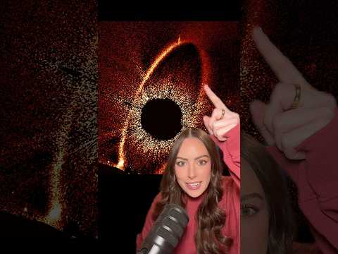 Hubble saw giant objects collide in space!! #space #science #stem #nasa #shorts