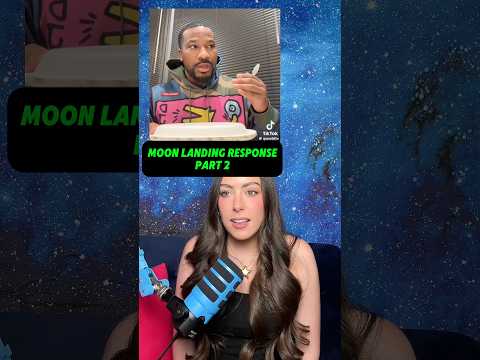 moon landing hoax conspiracy debunk: PART TWO #space #astronomy #nasa #science #shorts