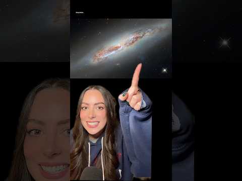 Hubble sees gas escaping a galaxy from hot plasma #space #science #nasa #stem #shorts