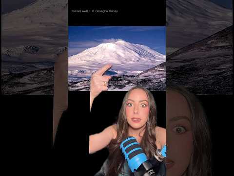 A world under the Antarctica ice sheet has volcanoes! #space #earth #volcano #nasa #science #shorts