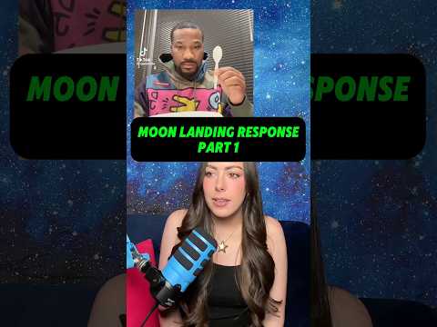 Moon landing conspiracy debunk: part one ￼#space #astronomy #nasa #shorts