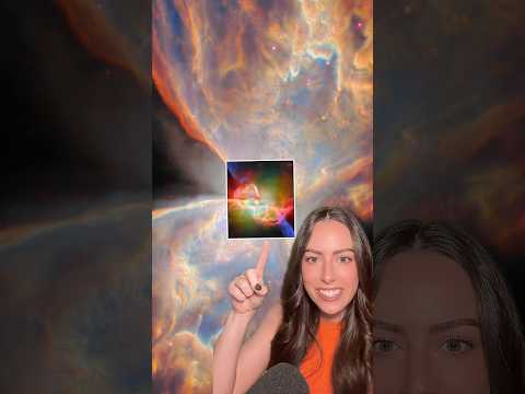 JWST and ALMA see the center of the butterfly nebula #space #astronomy #nasa #shorts