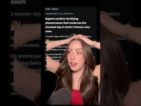 Is the earth suddenly spinning faster?! Why?! #space #nasa #astronomy #science  #shorts