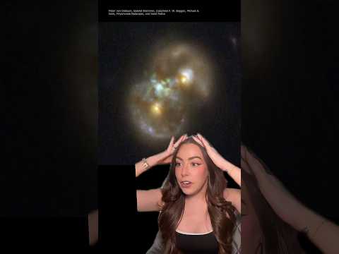 Insane infinity galaxy FULL of supermassive black holes #space #astronomy #nasa #science