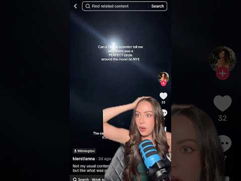 What is the mysterious ring around the moon?! #space #astronomy #conspiracy #nasa #science #shorts