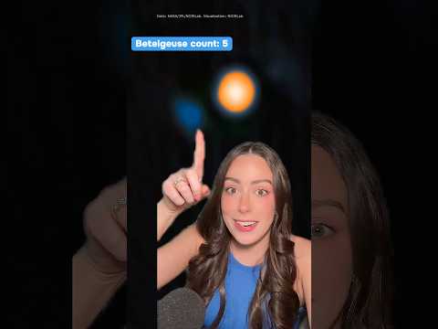 Giant star Betelgeuse has a companion star?! #space #astronomy #nasa #science #shorts