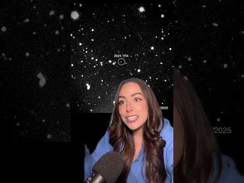 Asteroid 2024 YR4 may hit the moon instead of Earth #space #astronomy #nasa #science