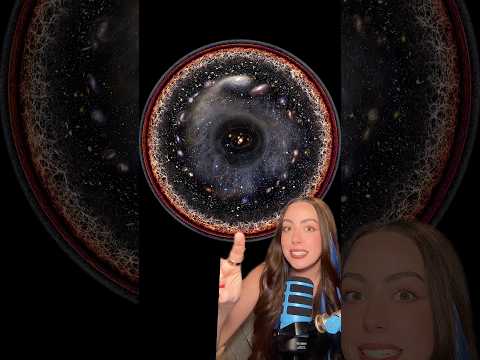 a bubble in space that no telescope can see past… the observable universe #space #astronomy #science