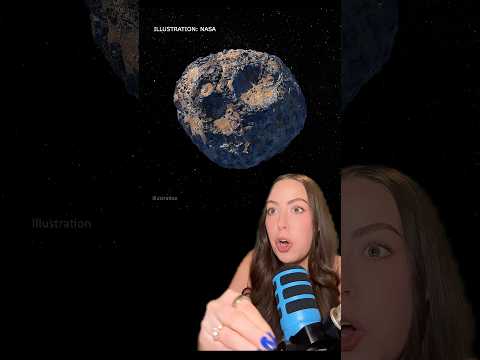 NASA mission to asteroid 16 Psyche worth QUINTILLIONS approaches Mars #space #Astronomy #Science