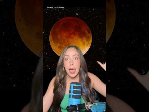 Partial lunar eclipse might turn part of the moon red this week! #space #Astronomy #nasa #Science
