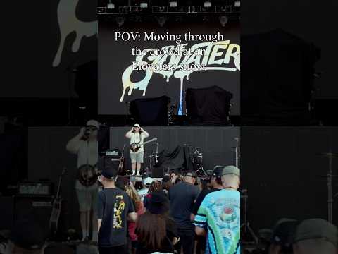 POV: Moving through the crowd at an Elovaters Show