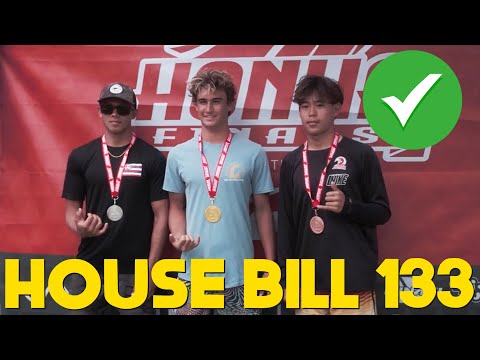 STATE OF HAWAI'I PASSES MONUMENTAL SURFING HOUSE BILL 133