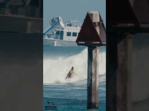 Nakula Harvey goes airborne at the Surf into Summer