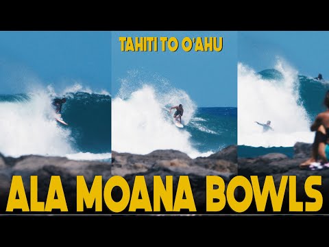 XL TAHITI SOUTH SWELL SLAMS THE SOUTH SHORE OF O'AHU