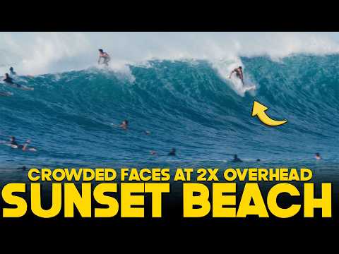 NAVIGATING THE BUMPY SLOPES OF 2X OVERHEAD SUNSET BEACH