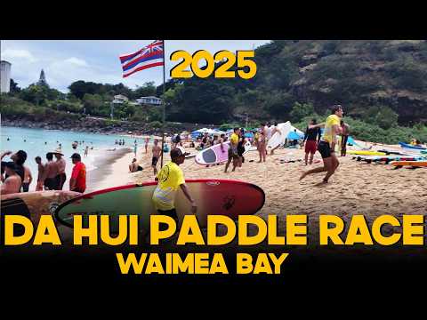 THE 45th DA HUI PADDLE BOARD RACE TO WAIMEA BAY