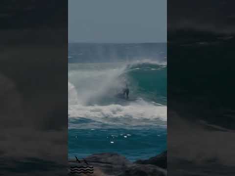 Braddah got barreled during the Peak Swell