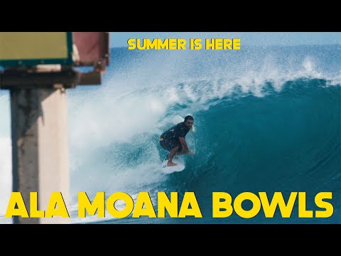 LONG PERIOD SWELL DELIVERS SUMMER FUN ON O'AHU