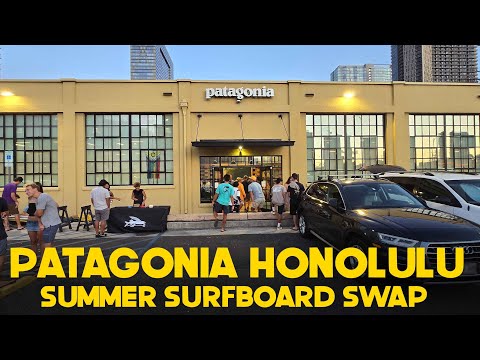 PATAGONIA HNL HOSTS ITS 1ST SUMMER SURFBOARD SWAP MEET