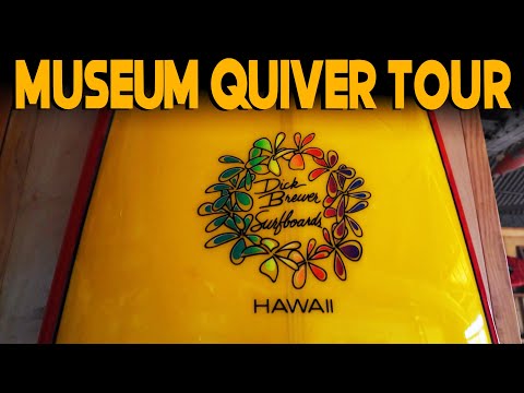 TOUR DARRICK DOERNERS BOARD COLLECTION AT HAWAI'I SURF MUSEUM