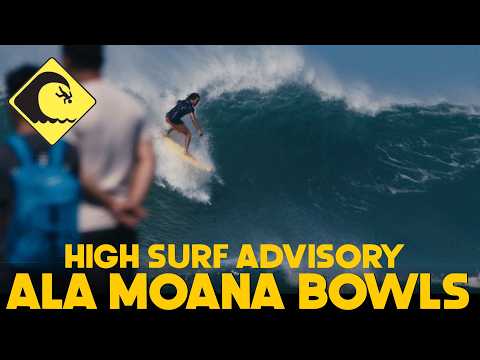 LARGEST SOUTH SWELL OF THE YEAR AT ALA MOANA BOWLS