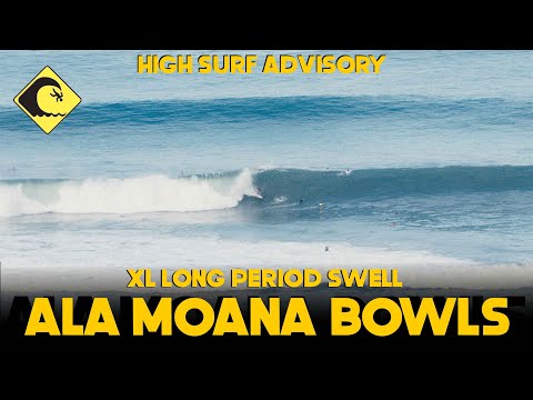 LARGEST SWELL IN 3 YEARS SLAMS O'AHU SOUTH SHORE