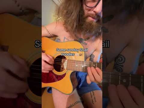 Some Sunday Snail noodles🍜🐌