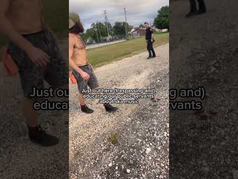 You think he checked us out after? #daleandthezdubs #band #cops #festival