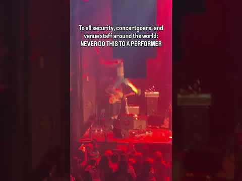 SECURITY GRABBED ME MID JUMP