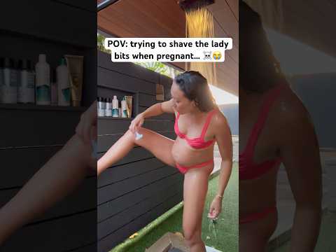 🆘SEND.HELP. 🪒 #pregnancyproblems #3rdtrimester #33weeks #fyp #shaving #help