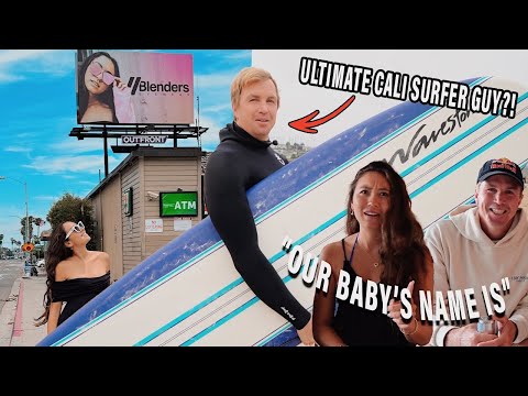Q&A: CA vlog! IS JAMIE A KOOK NOW?! Surfing the Wedge, Our Baby's Name, & I'm on a Billboard!
