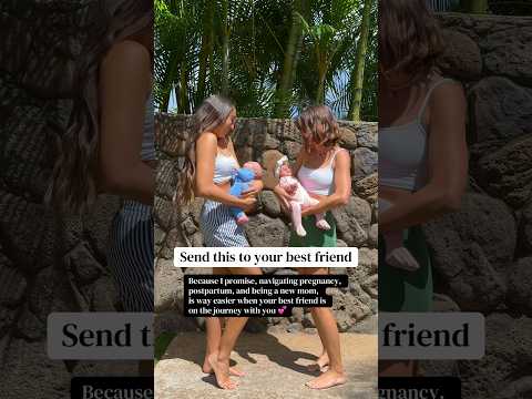 I PROMISE IT’S WORTH IT 🥹😭💕  #baby #bestie #newmom #newborn #transition