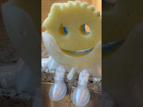 Scrub Daddy… more like Scrub Zaddy!! #3dprinting #lifehack #scrubdaddy