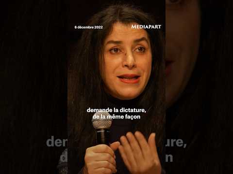 Marjane Satrapi : « Le plus grand ennemi de la démocratie est le patriarcat » #shorts #mediapart