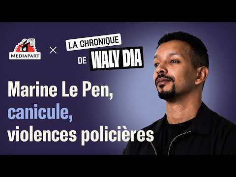 « Le bracelet de Marine Le Pen, ce sera le même modèle que celui de Sarkozy ». Waly Dia.