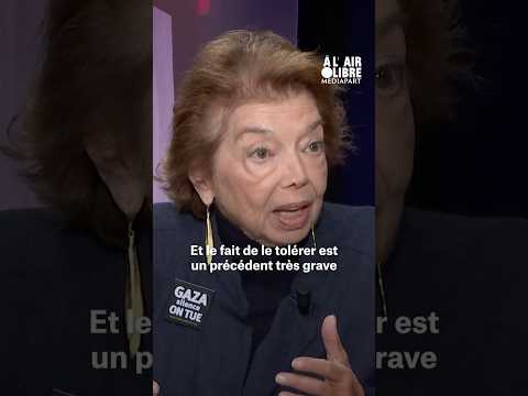 « Il y a une forme de lâcheté sur les sanctions contre Israël » #shorts #Gaza #Palestine #mediapart