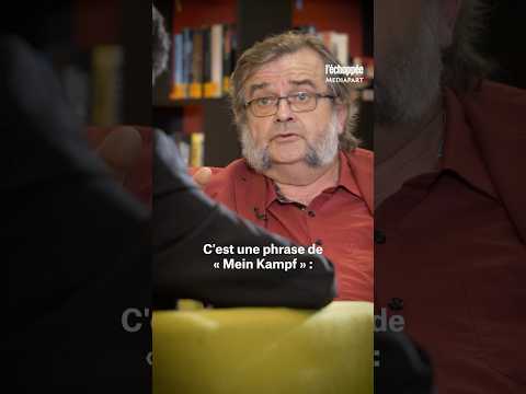 Olivier Mannoni : « Le fascisme commence par le langage » #shorts #Mediapart