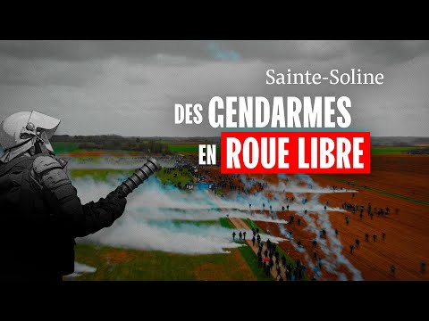 La manifestation de Sainte-Soline vue par les gendarmes (vidéo complète)