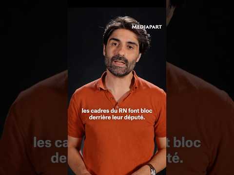 Affaire Parmentier : les preuves du mensonge du RN et de Marine Le Pen #shorts #mediapart