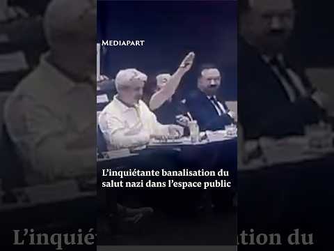 Dans l’espace public, l’inquiétante banalisation du salut nazi