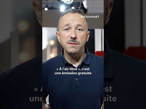 « À l’air libre » reprend ce mardi 9 septembre à 19h sur fond de crise politique #shorts #mediapart