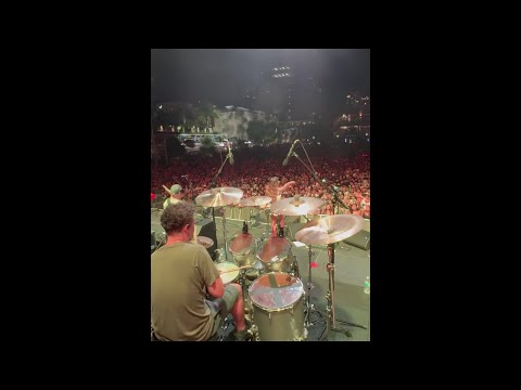 Live from behind the kit 🥁