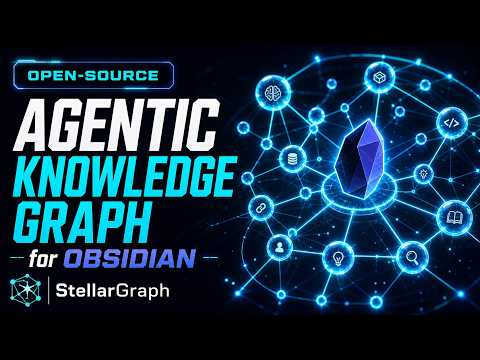 StellarGraph Obsidian Knowledge Graph Plugin by Lightbrush - OPEN-SOURCE